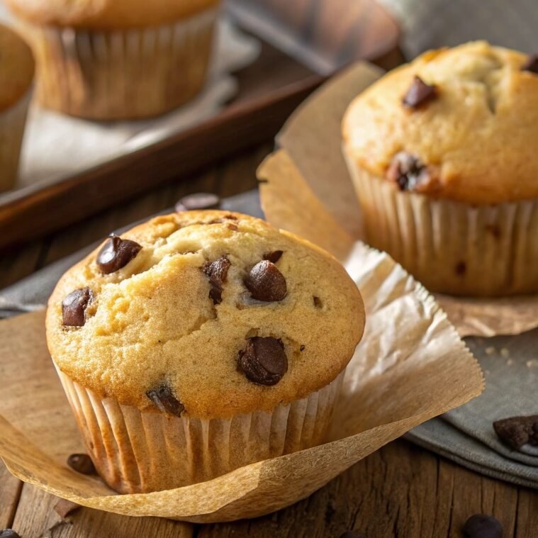 close up of golden quick and easy chocolate chip m edited
