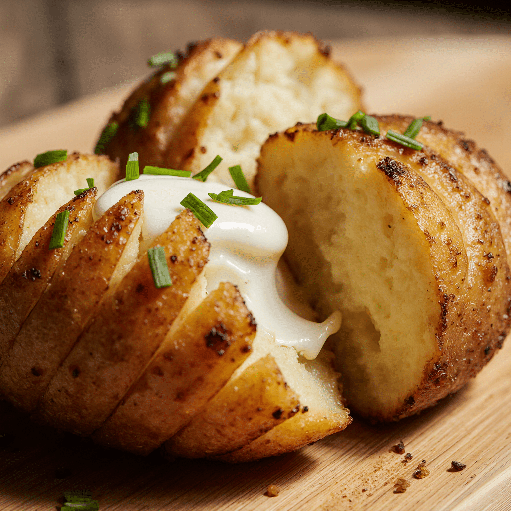 Air Fryer Baked Potatoes