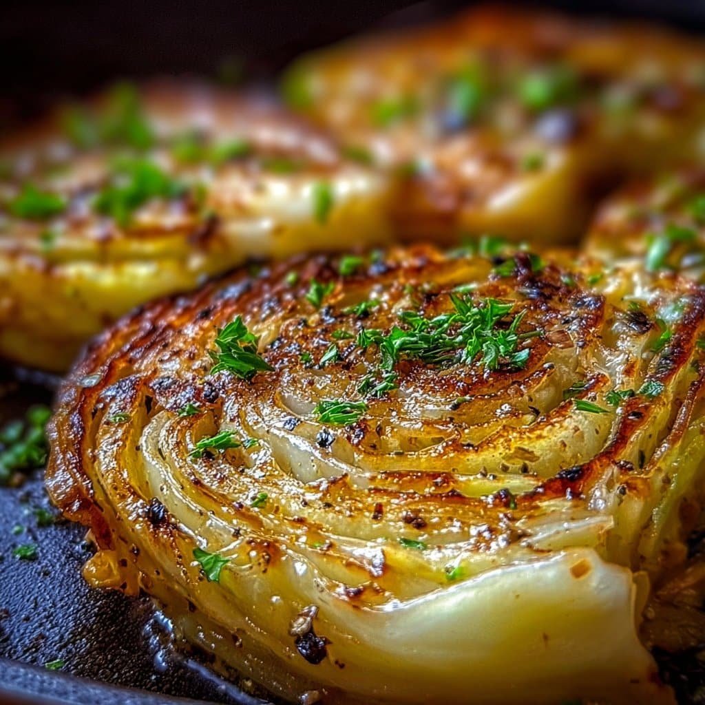 Roasted Cabbage Steaks