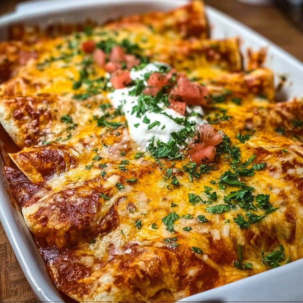 Ultimate Quick and Easy Chicken Enchiladas