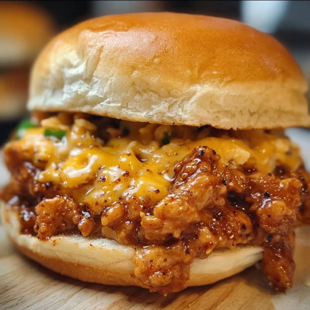 Cajun Chicken Sloppy Joes