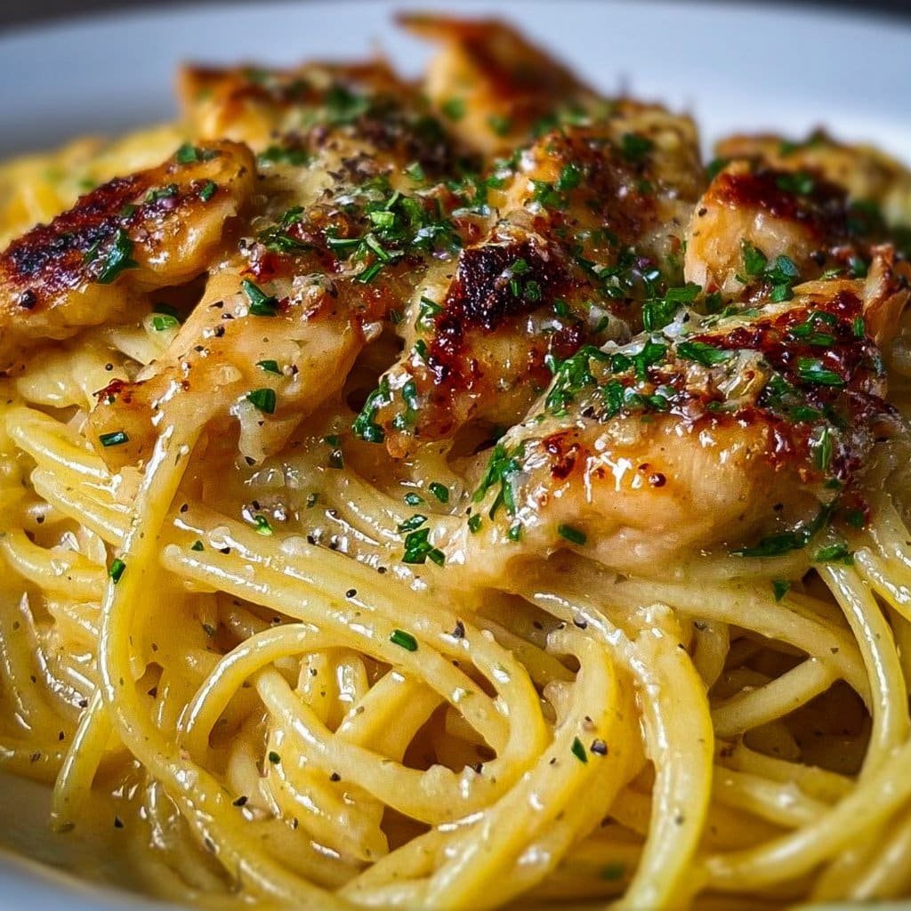 Monterey Chicken Spaghetti