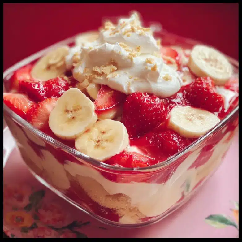 Strawberry Banana Pudding Dream 1 Simple photo of Strawberry