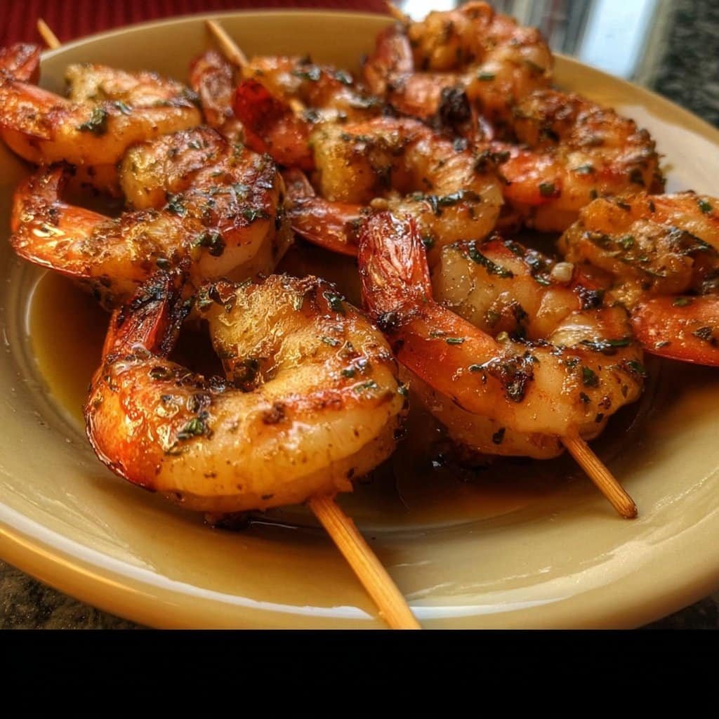 Grilled Garlic and Herb Shrimp
