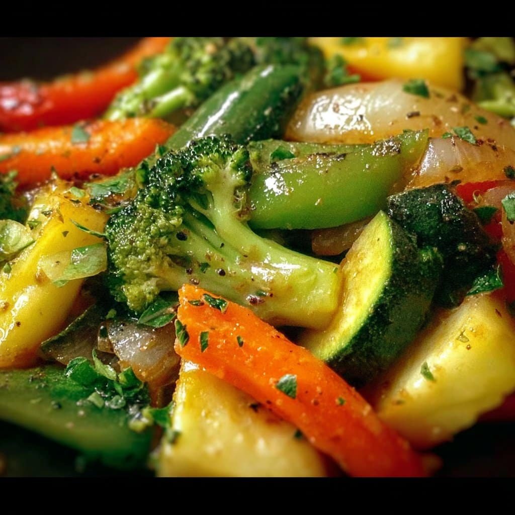 Healthy Sauteed Vegetables Recipe