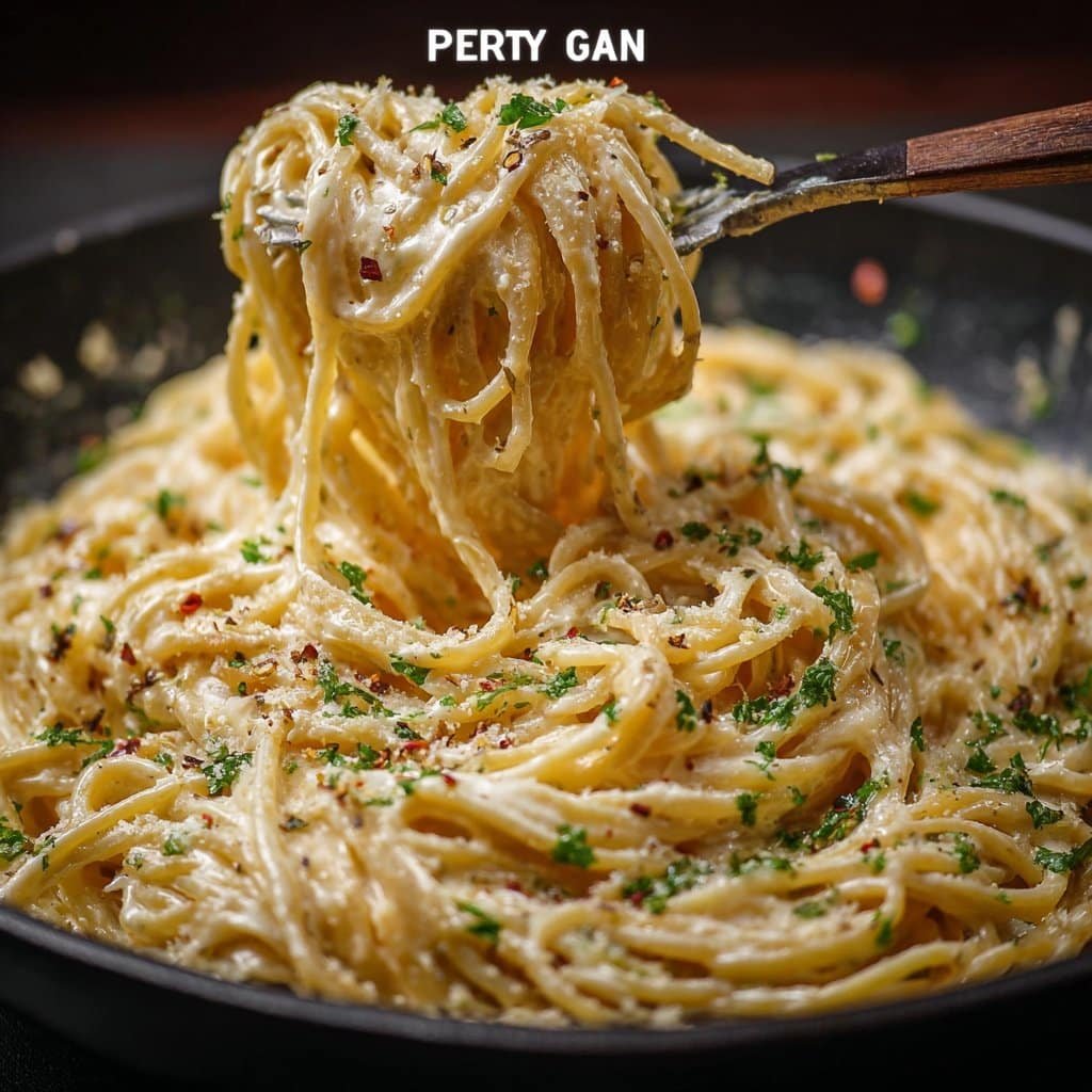 One Pot Creamy Garlic Pasta
