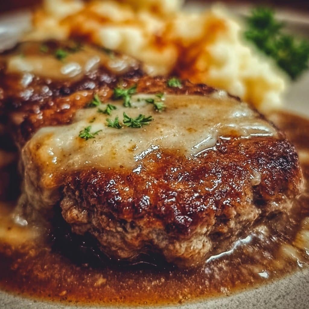 Amish Hamburger Steak Bake