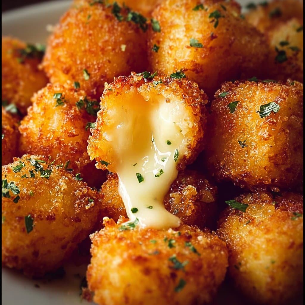 Cheesy Parmesan Mozzarella Bites