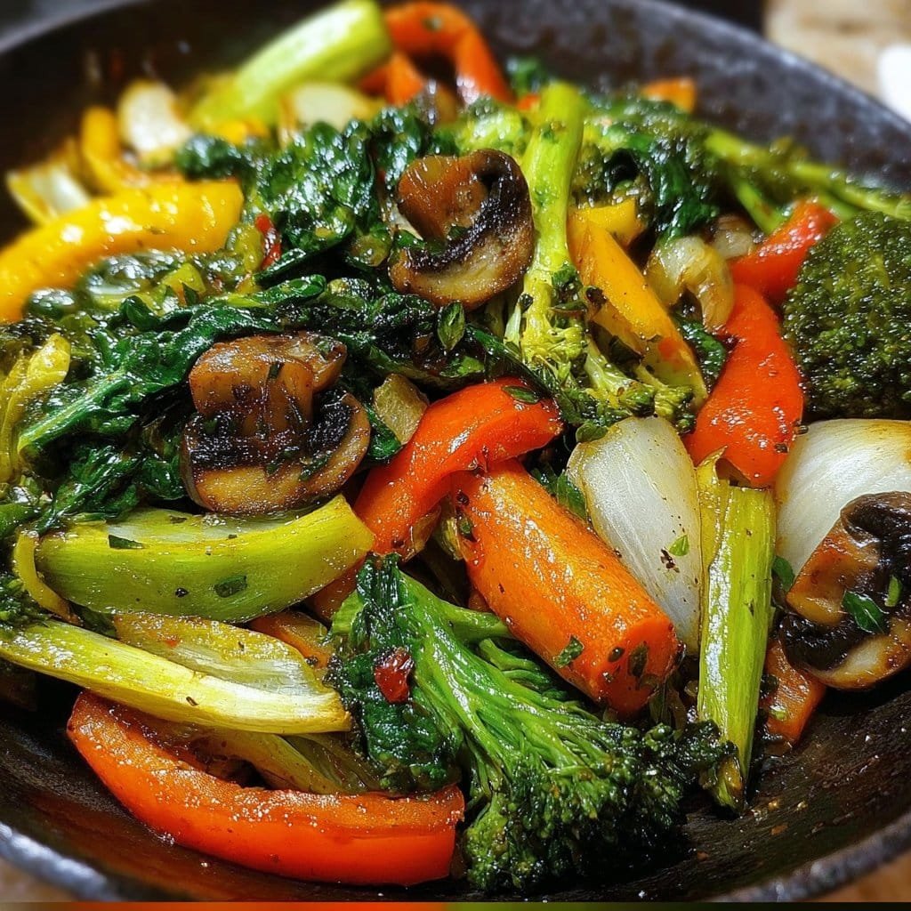 Healthy Sautéed Vegetables