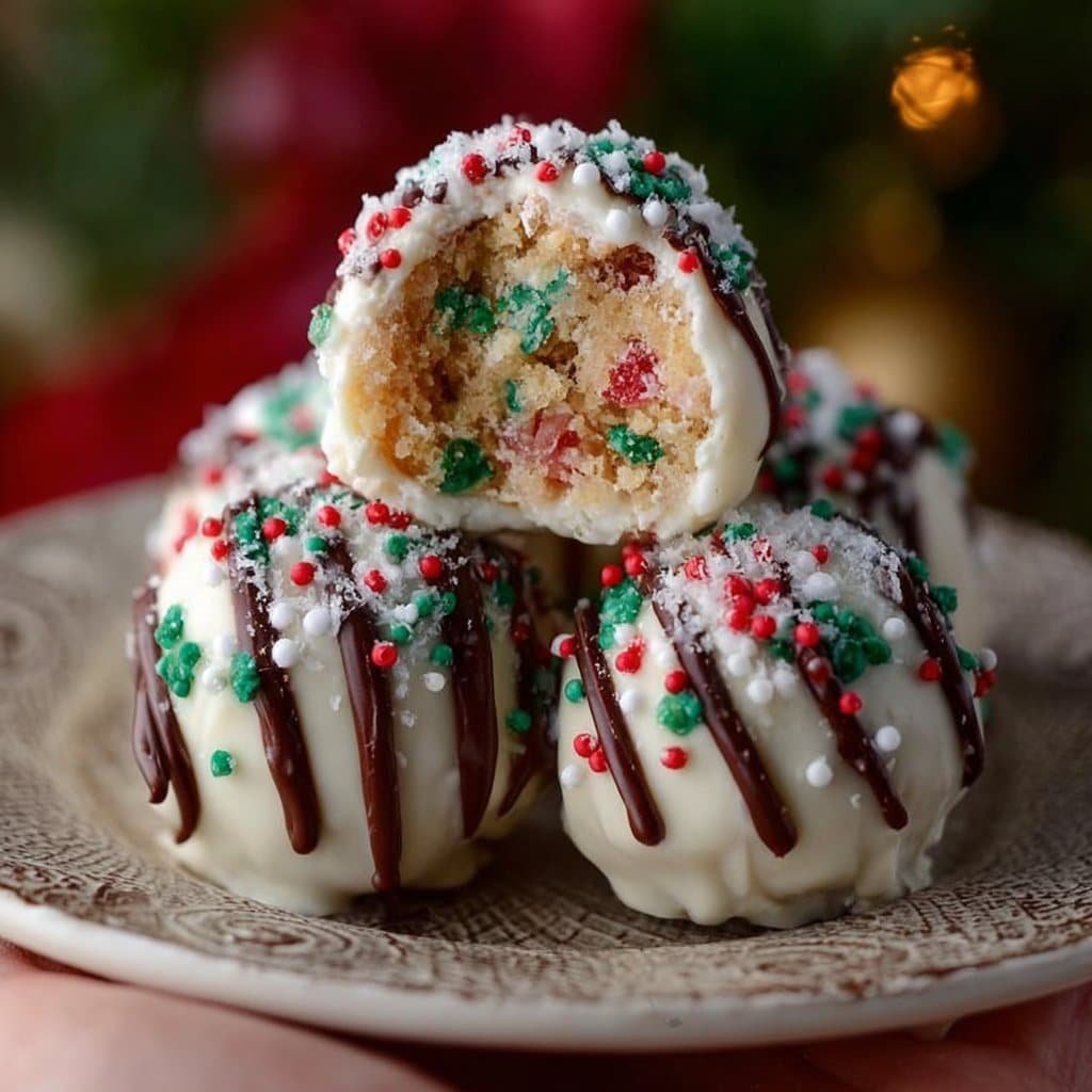 Little Debbie Christmas Tree Cake Truffles