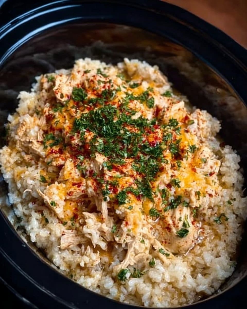 Crock Pot Chicken and Rice