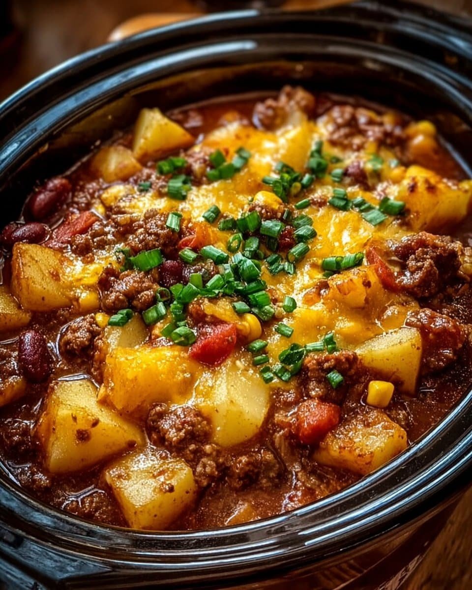 Slow Cooker Cowboy Casserole