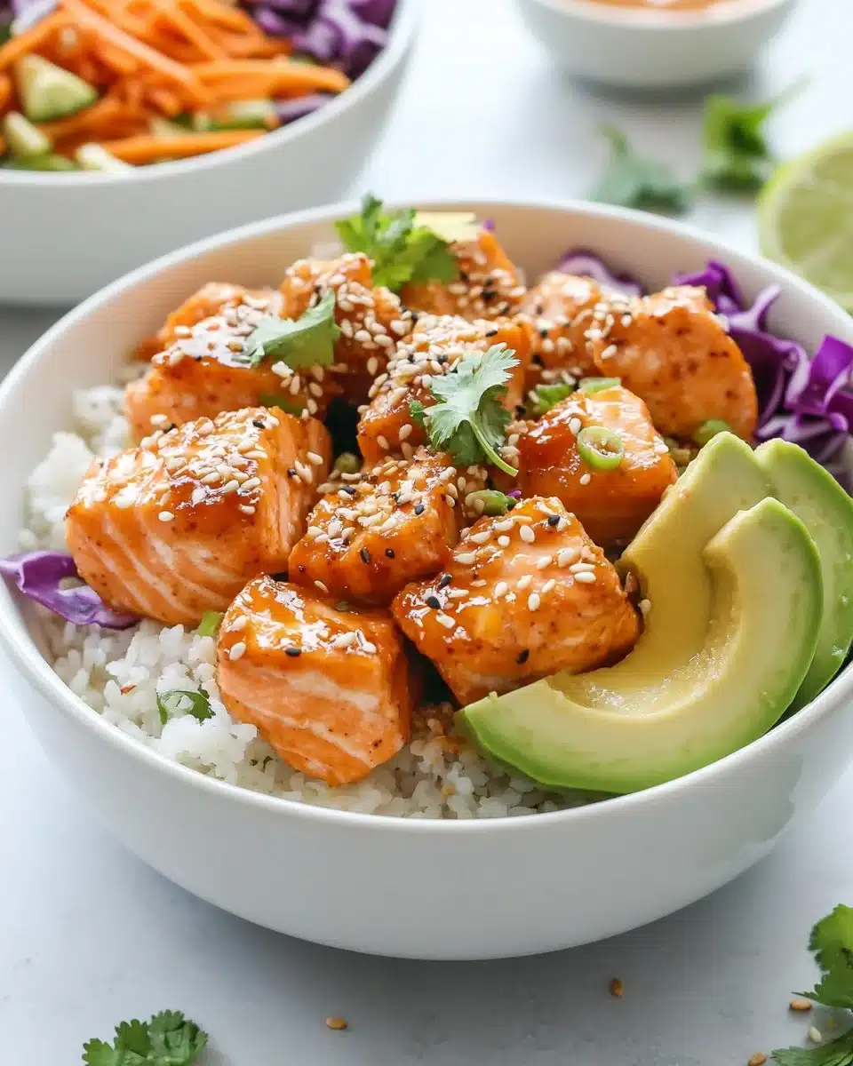 Bang Bang Salmon Bites