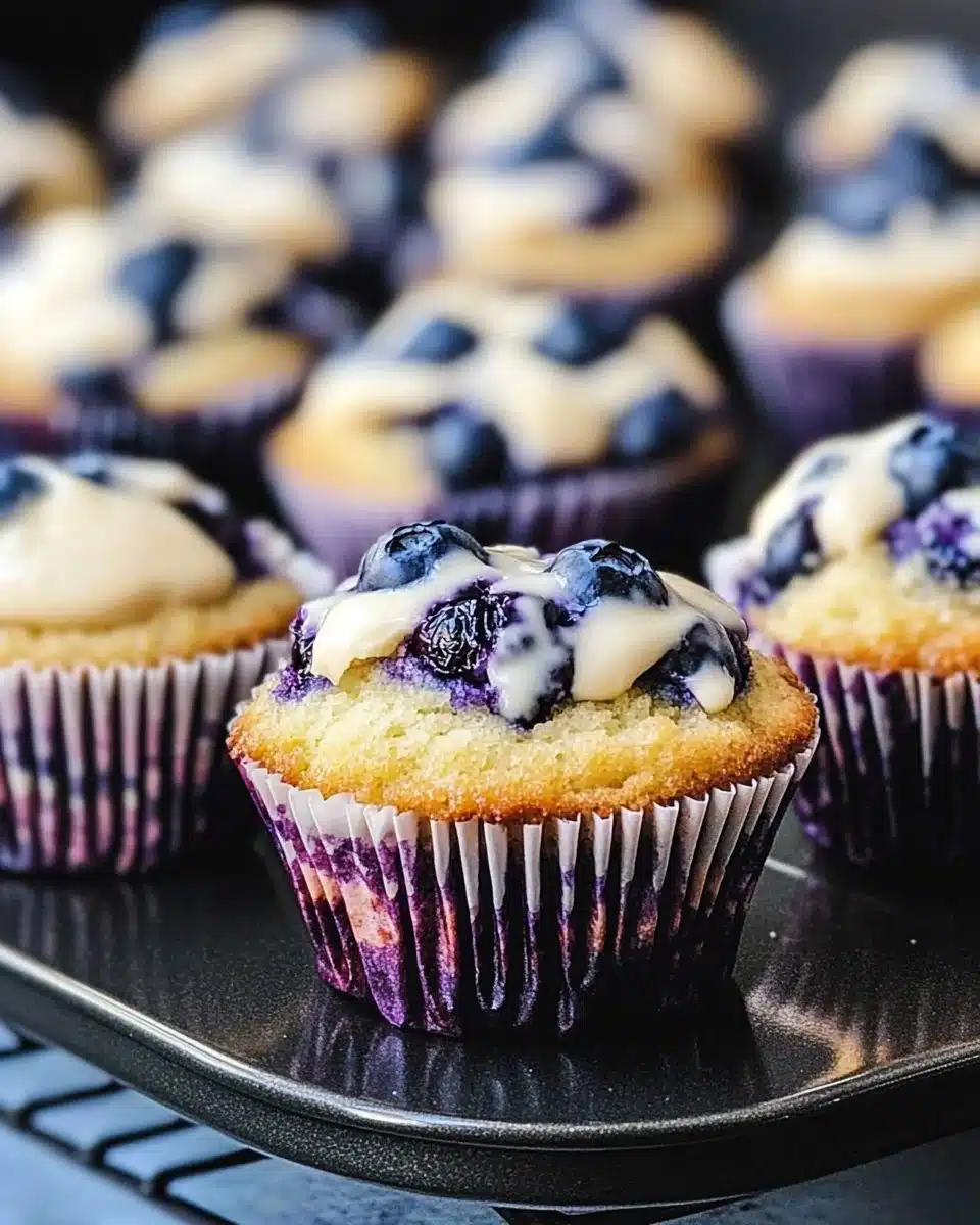 Blueberry Cream Cheese Muffins Recipe