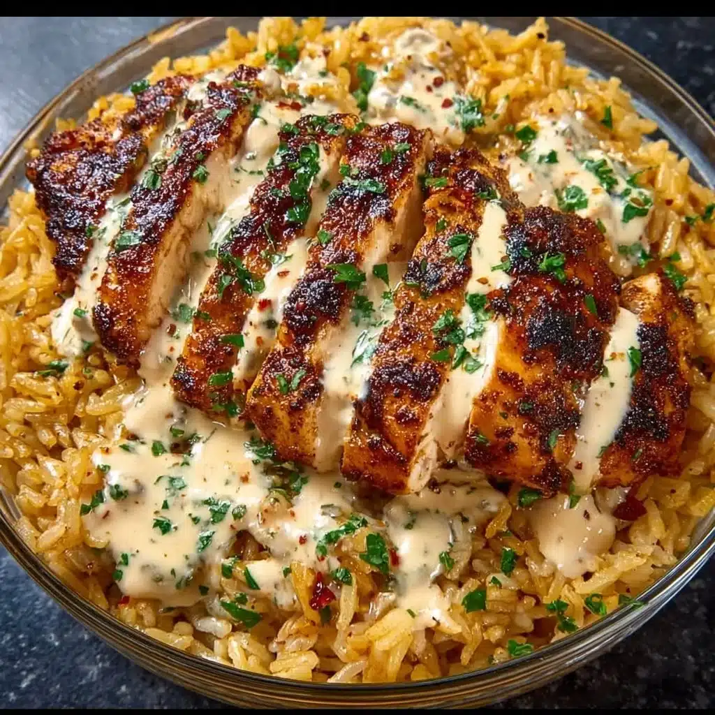 Creamy Cajun Chicken and Rice Bowls