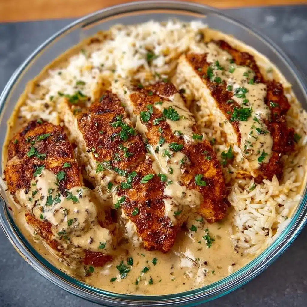 Creamy Cajun Chicken and Rice Bowls