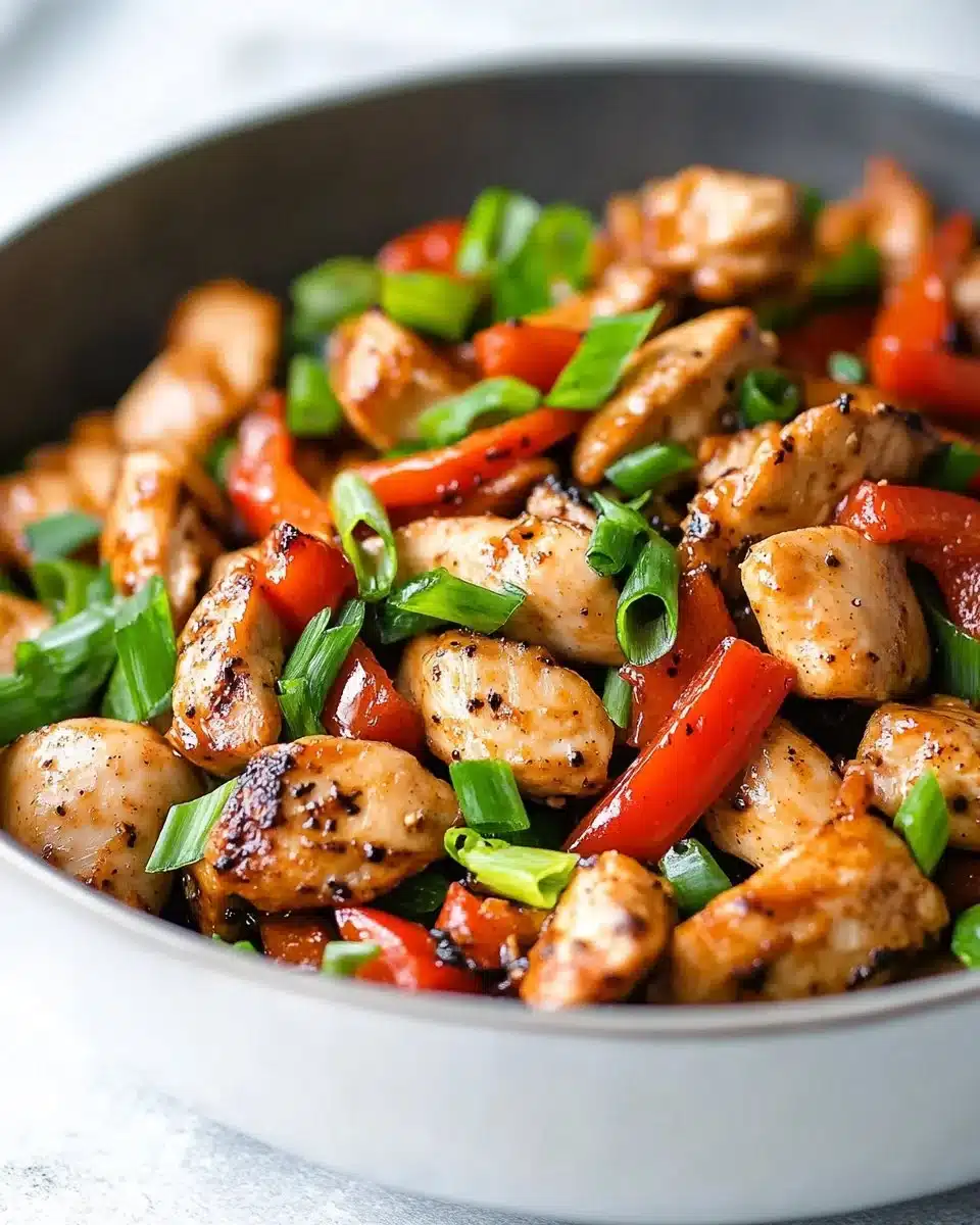 Easy Black Pepper Chicken