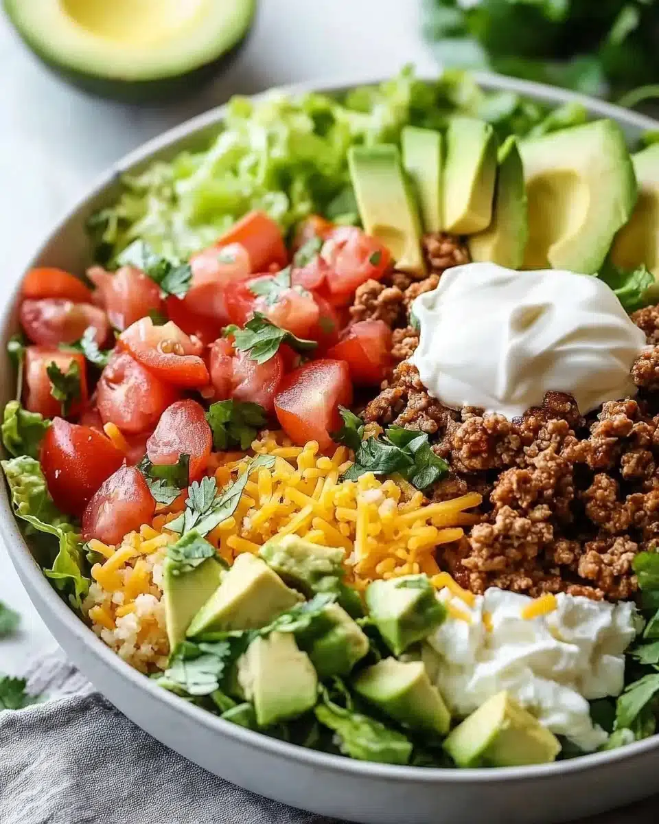 Easy Low Carb Burrito Bowl - 25min Breakfast Protein-Packed