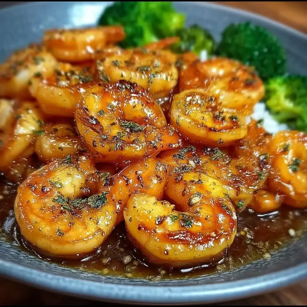 High-Protein Honey Garlic Shrimp