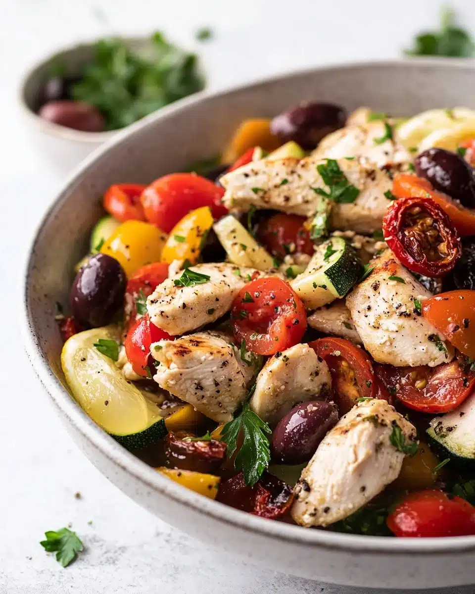 Mediterranean Chicken Stir Fry Recipe