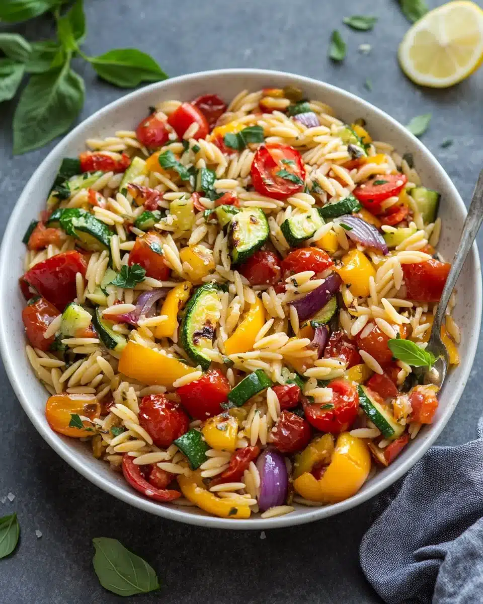 Roasted Vegetable Orzo: A Delicious and Nutritious Recipe for Your Next Meal