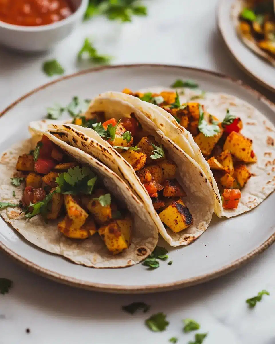 Spicy Potato Soft Taco Recipe