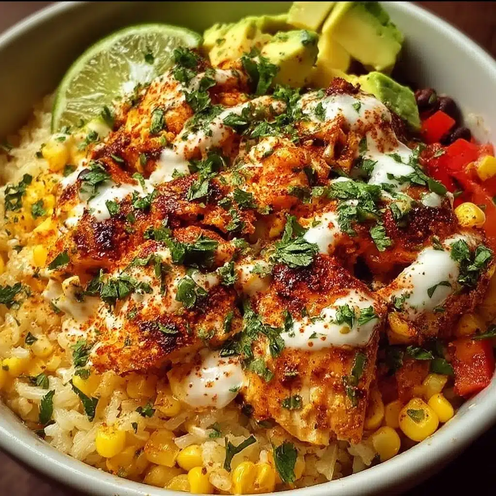 Tasty Street Corn Chicken Bowl