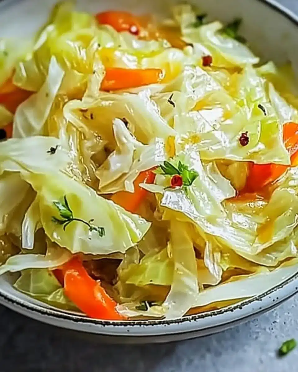 Zesty Jamaican Cabbage for a Vibrant Vegan Meal