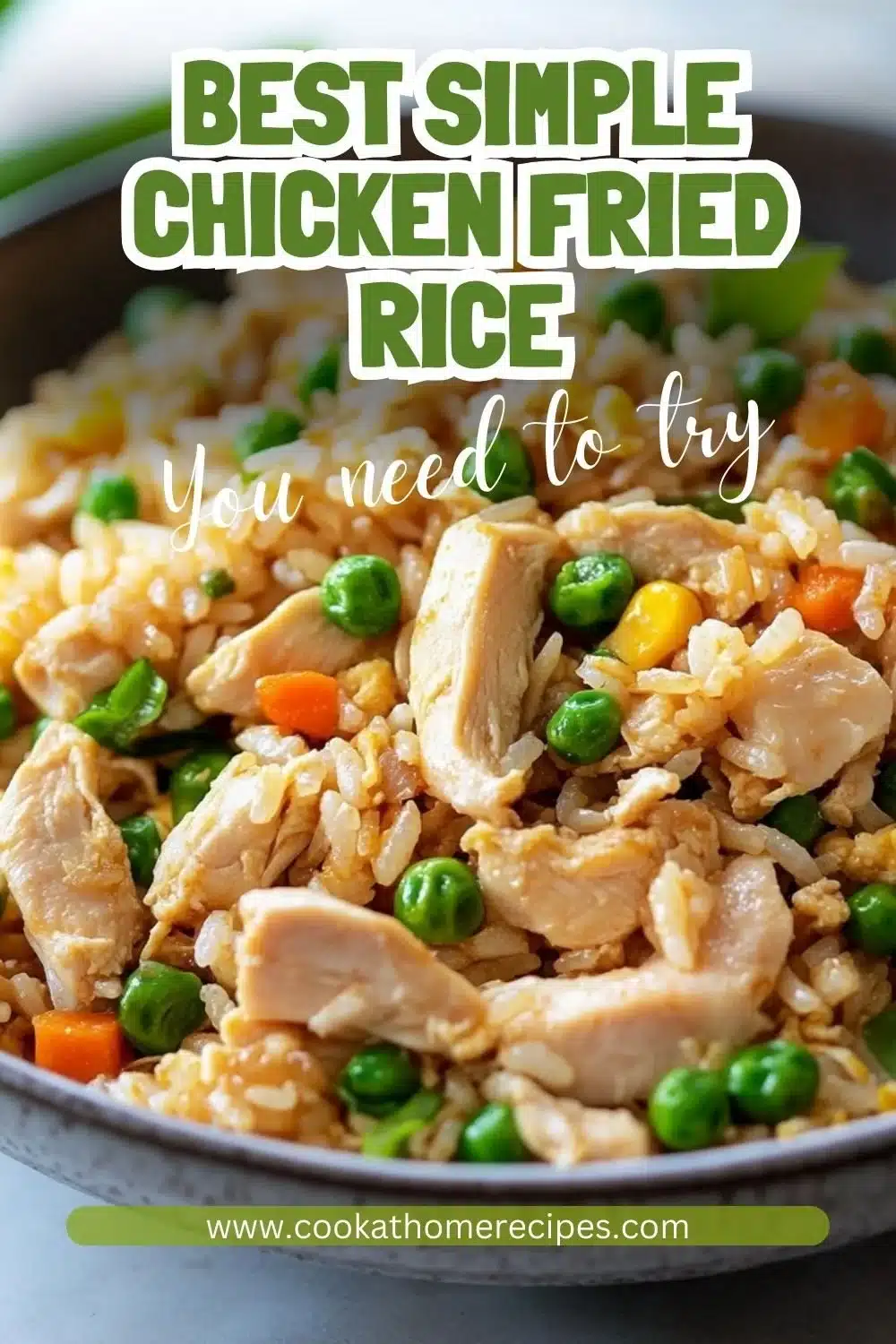 Easy Homemade Simple Chicken Fried Rice That Beats Takeout