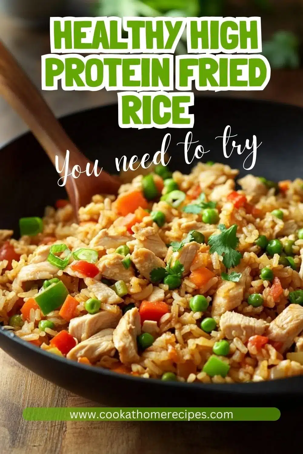 High Protein Chicken Fried Rice