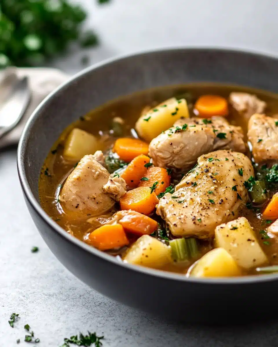 Slow Cooker Chicken Stew Recipe