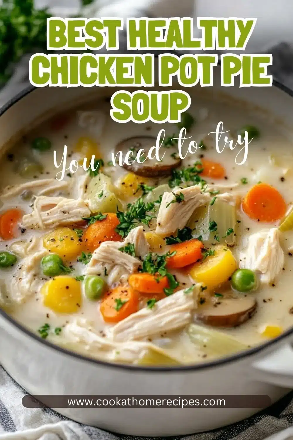 Chicken Pot Pie Soup Recipe