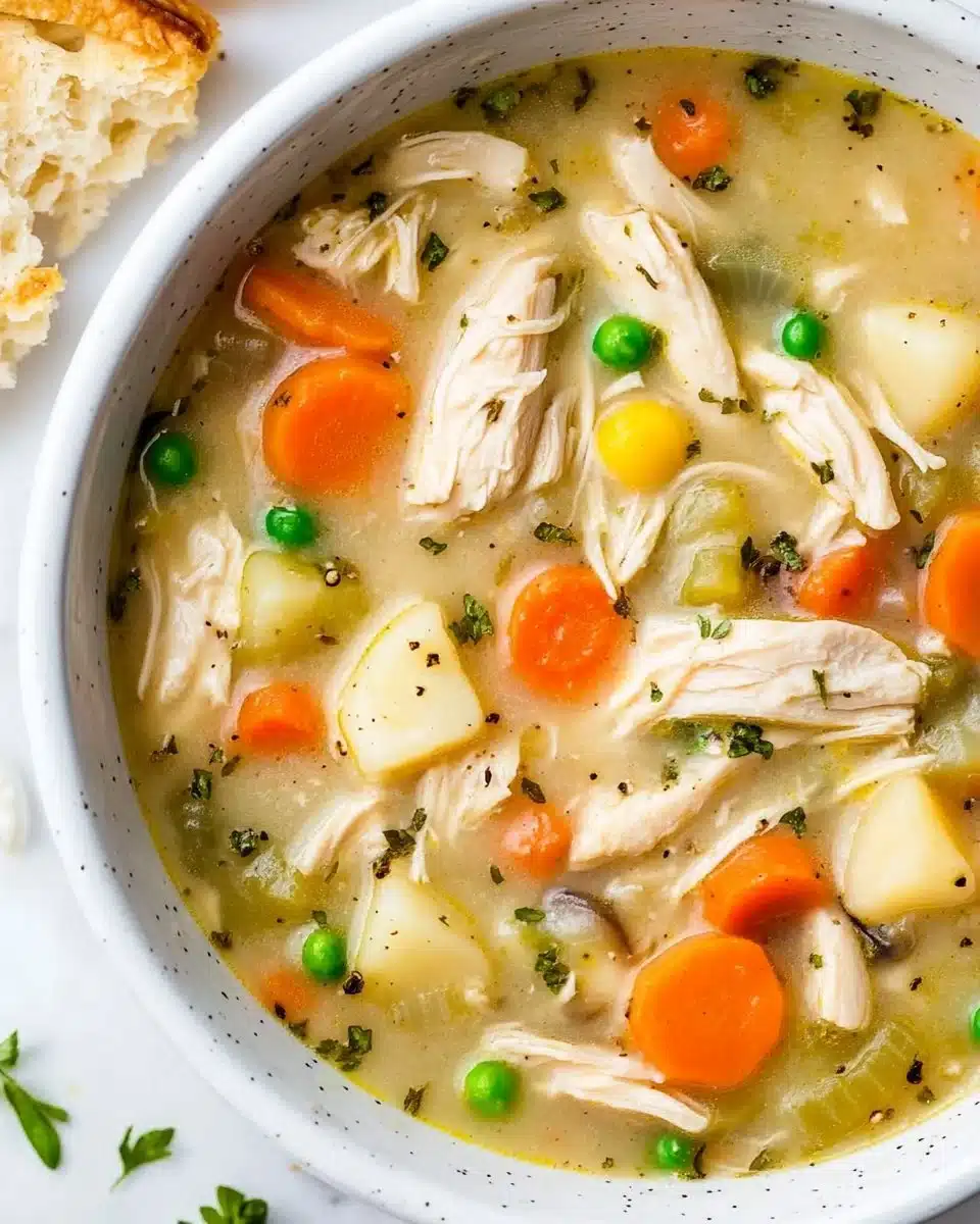 Chicken Pot Pie Soup Recipe