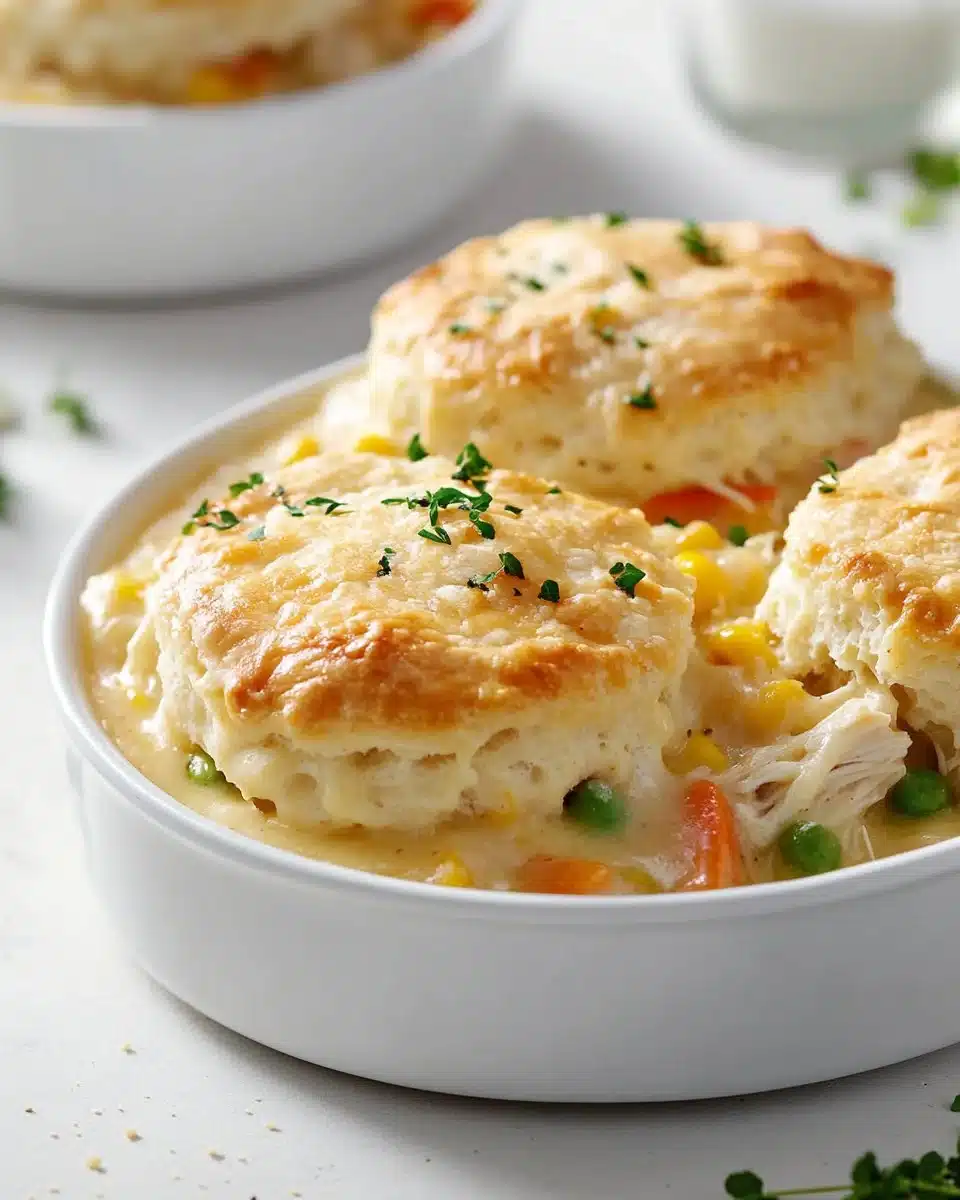 Red Lobster Biscuit Chicken Pot Pie