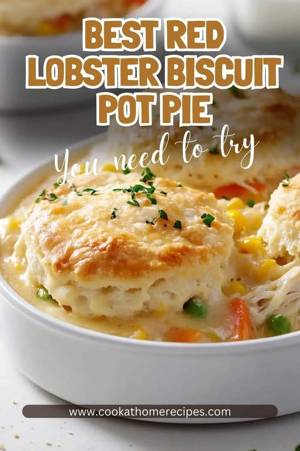 Red Lobster Biscuit Chicken Pot Pie