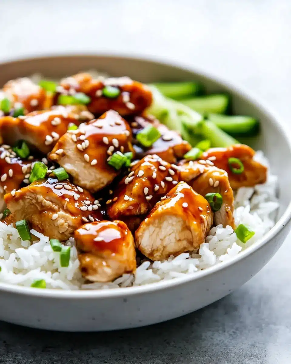 Teriyaki Chicken Rice Bowl