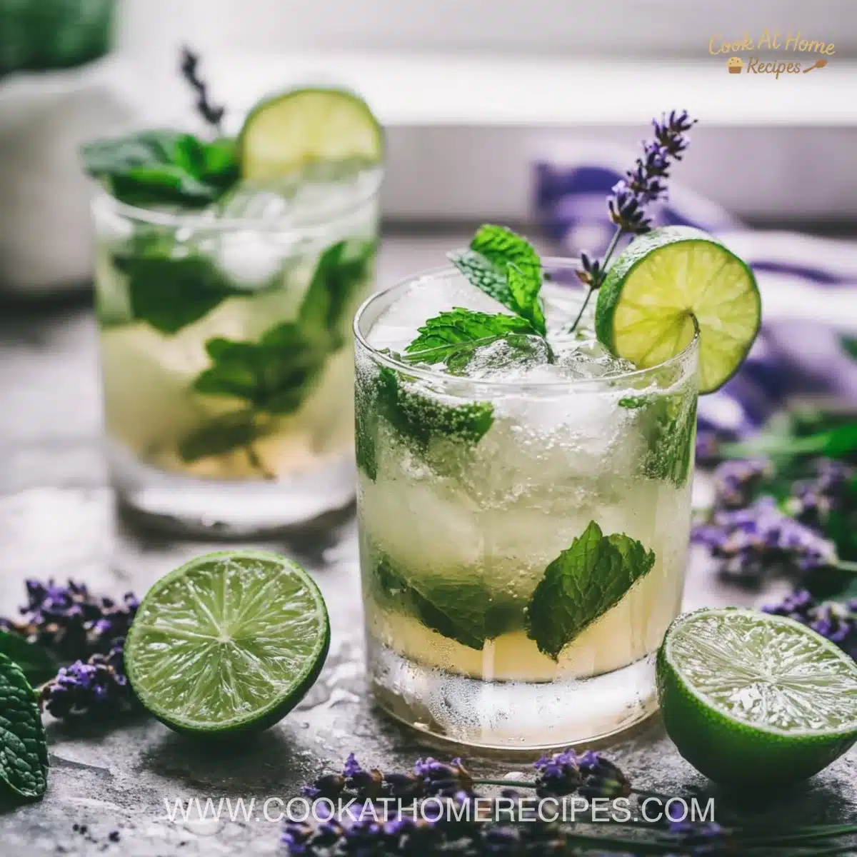 Virgin Lavender Mojito