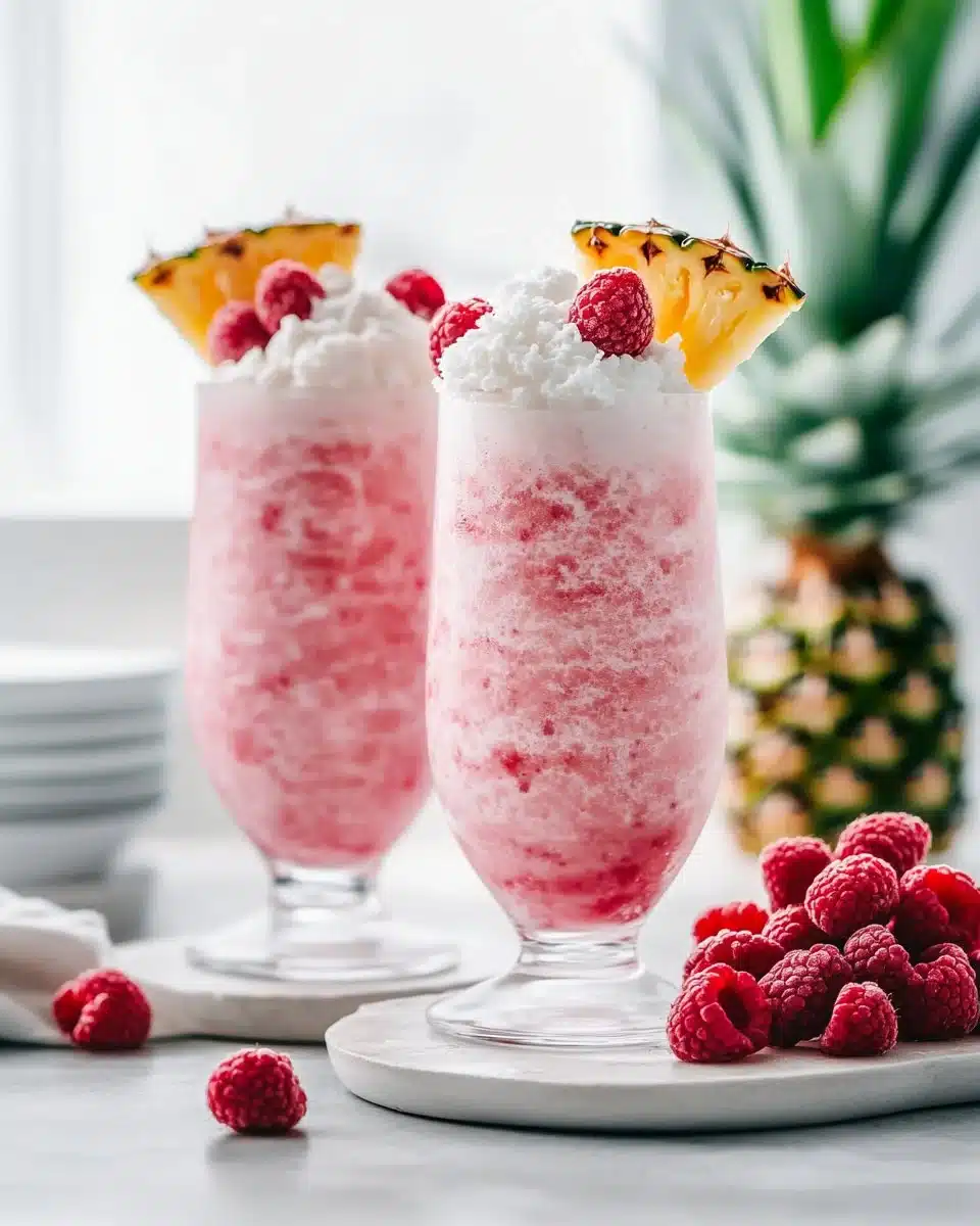 Raspberry Colada Twist