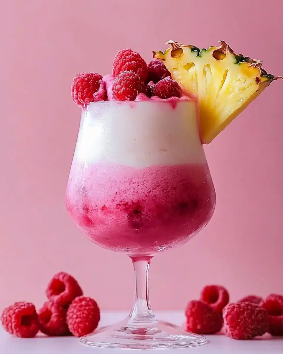 Raspberry Colada Twist