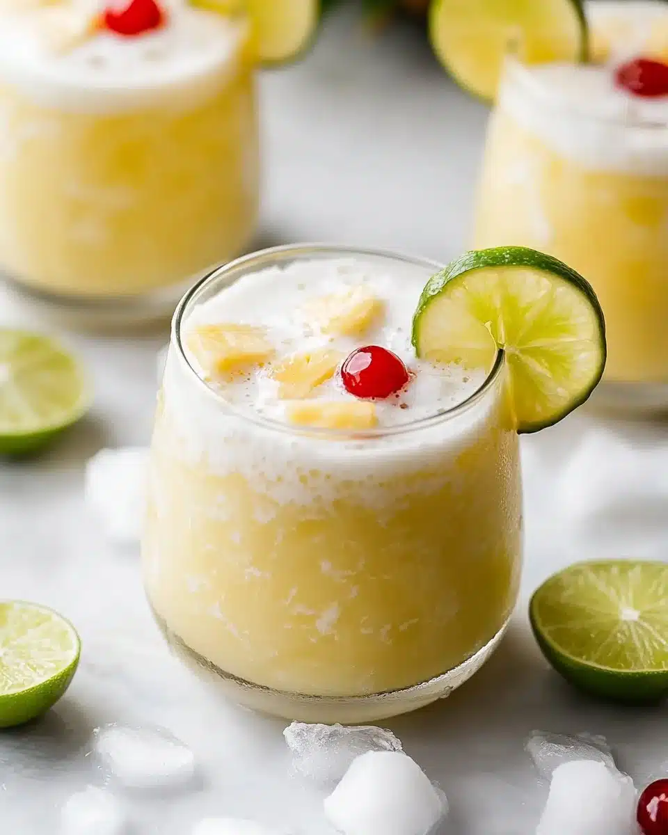 Non-Alcoholic Piña Colada Punch