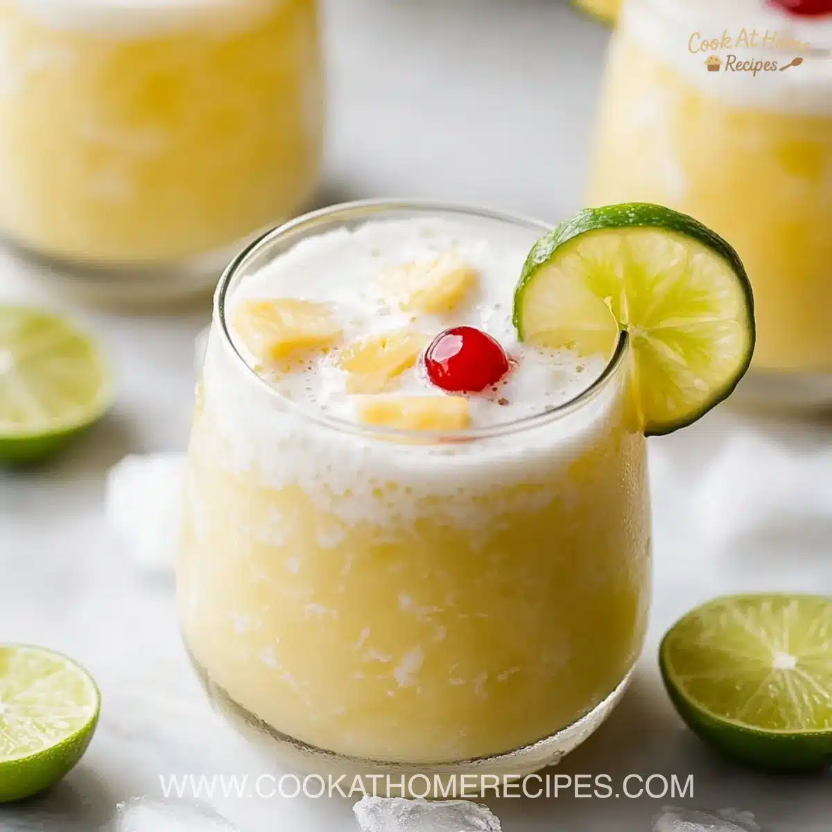 Non-Alcoholic Piña Colada Punch