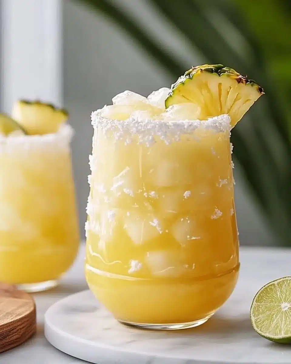 Non Alcoholic Piña Colada Punch