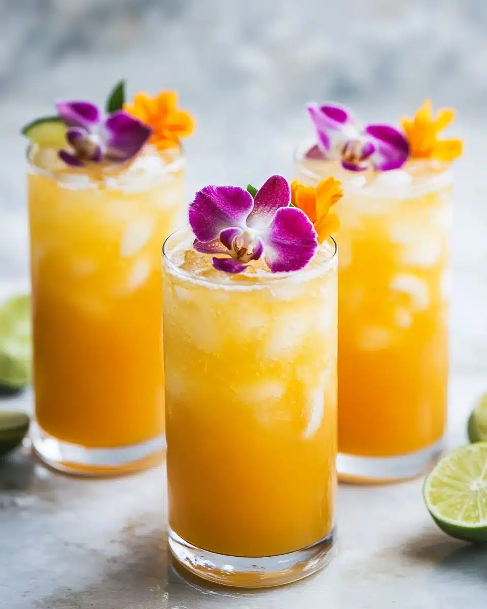 Pineapple Mango Rum Punch