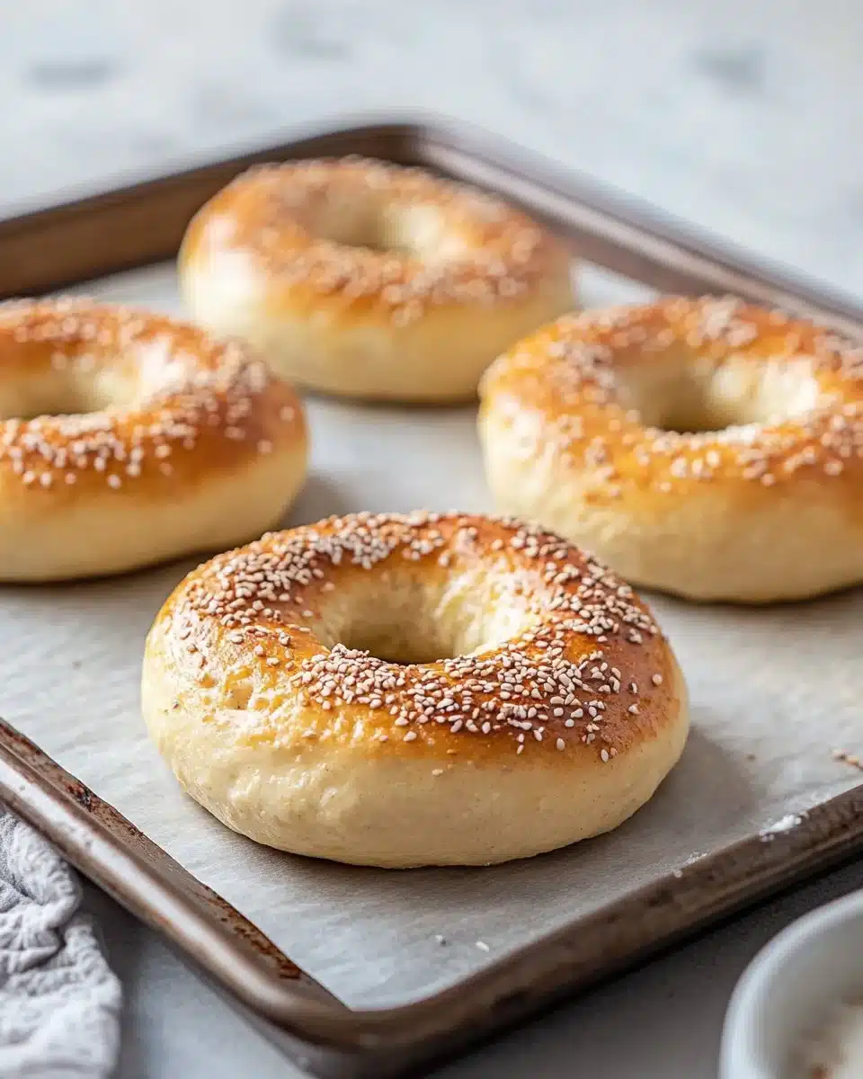 Greek Yogurt Bagels